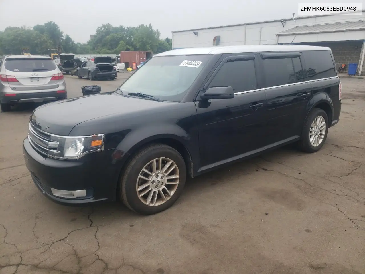 2014 Ford Flex Sel VIN: 2FMHK6C83EBD09481 Lot: 61486065
