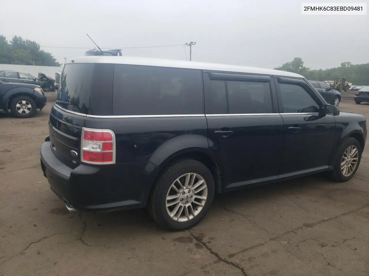 2014 Ford Flex Sel VIN: 2FMHK6C83EBD09481 Lot: 61486065