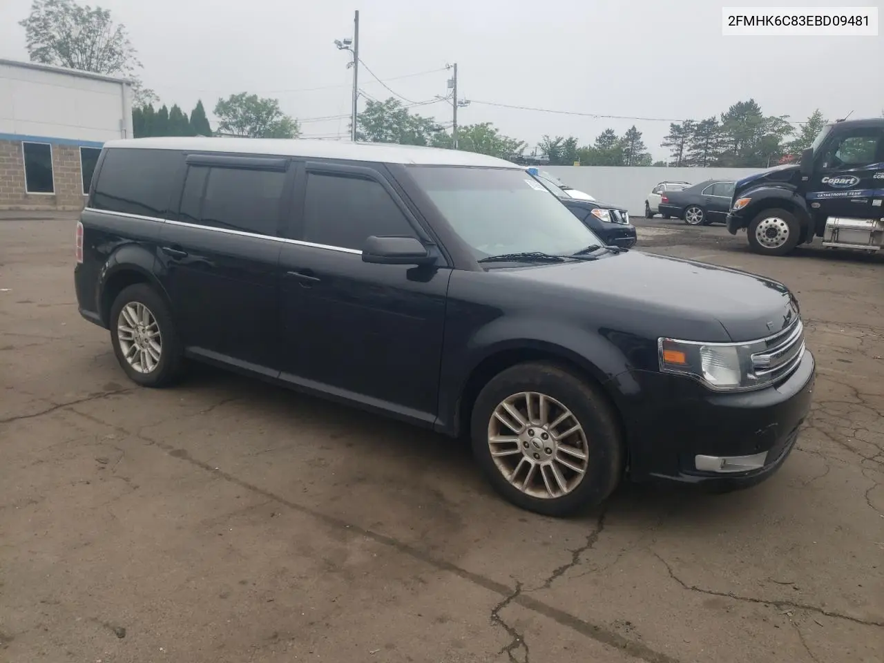 2014 Ford Flex Sel VIN: 2FMHK6C83EBD09481 Lot: 61486065