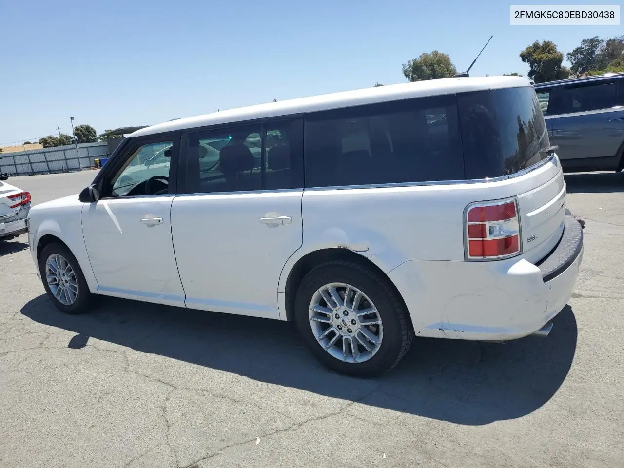 2014 Ford Flex Sel VIN: 2FMGK5C80EBD30438 Lot: 61870085
