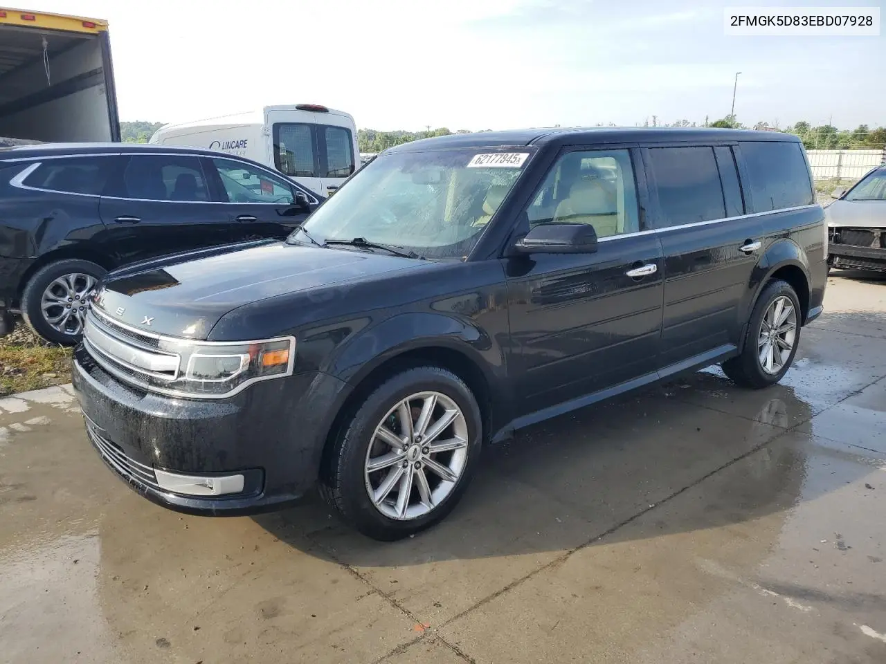 2014 Ford Flex Limited VIN: 2FMGK5D83EBD07928 Lot: 62177845