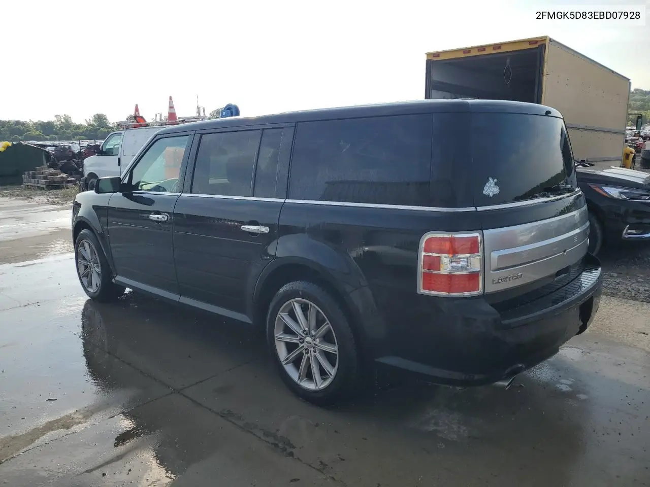2014 Ford Flex Limited VIN: 2FMGK5D83EBD07928 Lot: 62177845