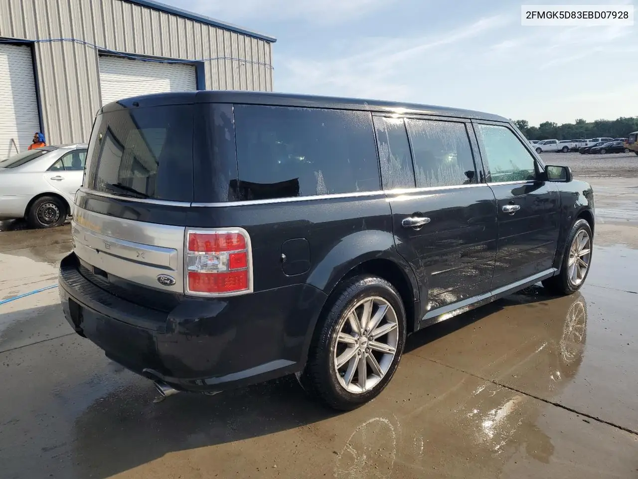 2014 Ford Flex Limited VIN: 2FMGK5D83EBD07928 Lot: 62177845