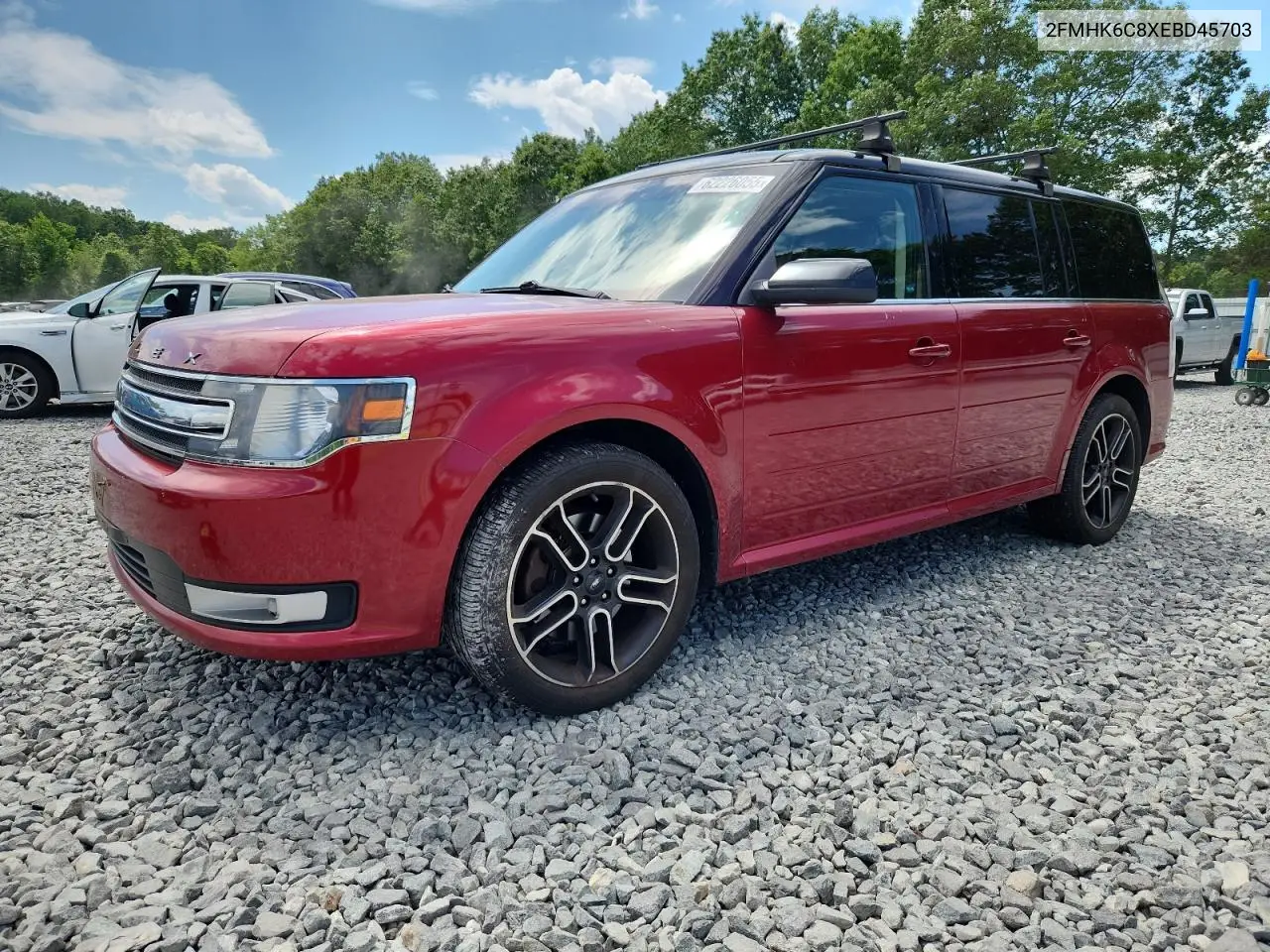2014 Ford Flex Sel VIN: 2FMHK6C8XEBD45703 Lot: 62226055