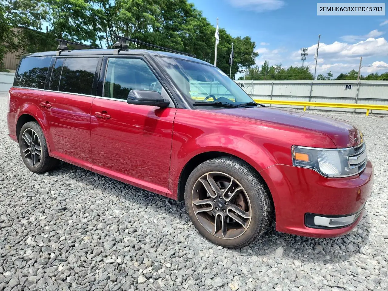 2014 Ford Flex Sel VIN: 2FMHK6C8XEBD45703 Lot: 62226055