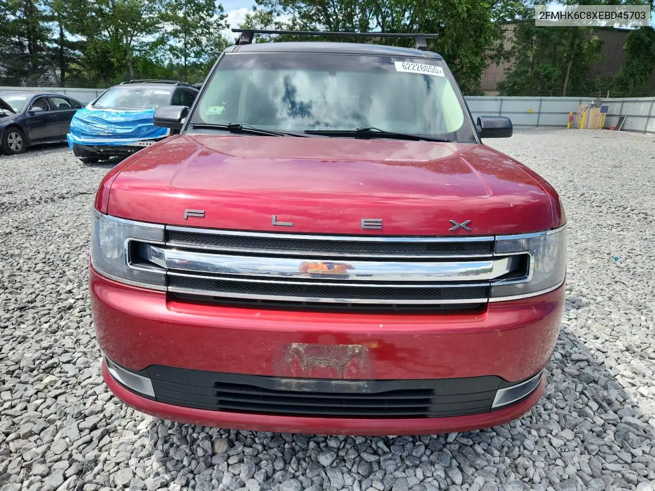 2014 Ford Flex Sel VIN: 2FMHK6C8XEBD45703 Lot: 62226055