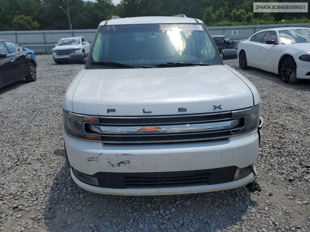 2014 Ford Flex Sel VIN: 2FMGK5C86EBD09531 Lot: 62430555