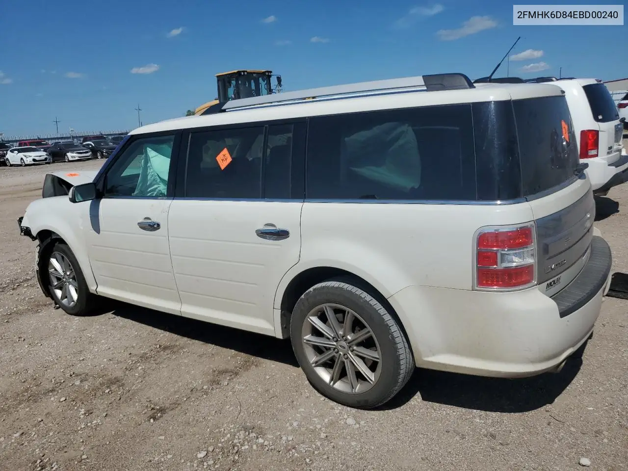 2014 Ford Flex Limited VIN: 2FMHK6D84EBD00240 Lot: 62500375