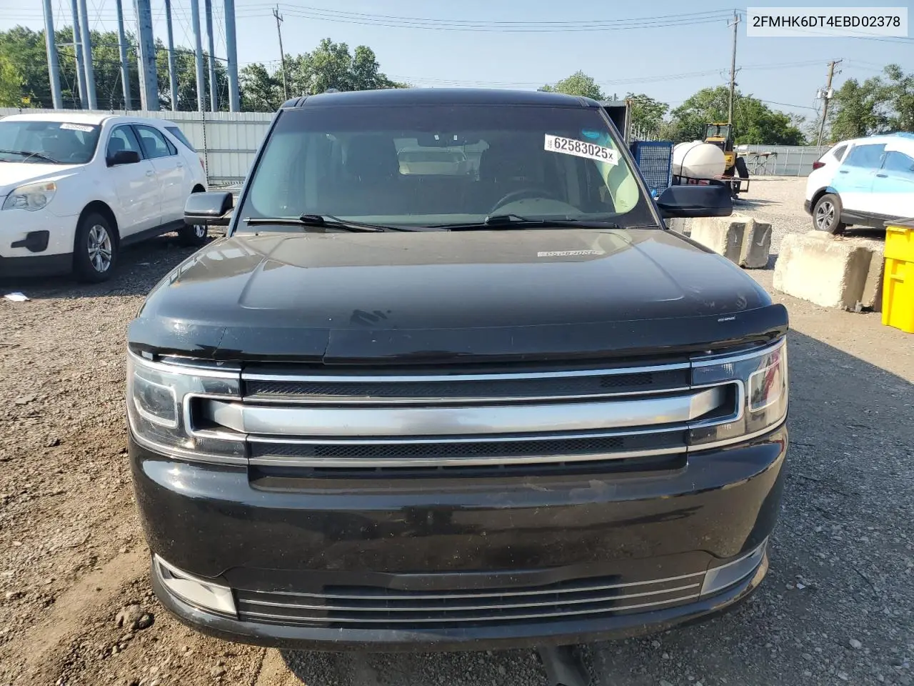 2014 Ford Flex Limited VIN: 2FMHK6DT4EBD02378 Lot: 62583025