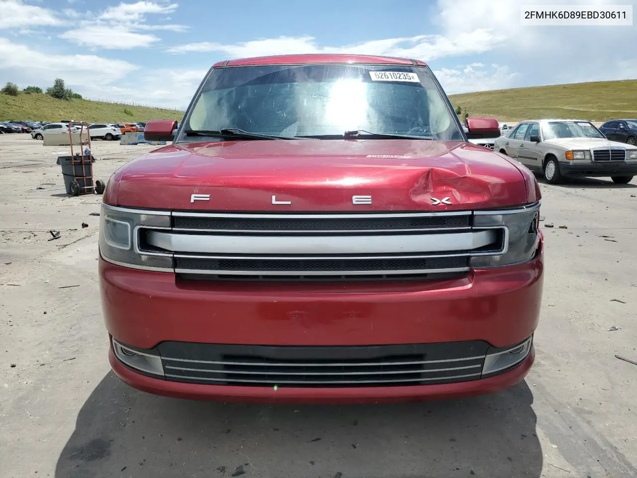 2014 Ford Flex Limited VIN: 2FMHK6D89EBD30611 Lot: 62610235