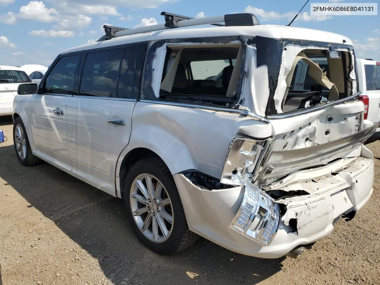 2014 Ford Flex Limited VIN: 2FMHK6D86EBD41131 Lot: 62918645