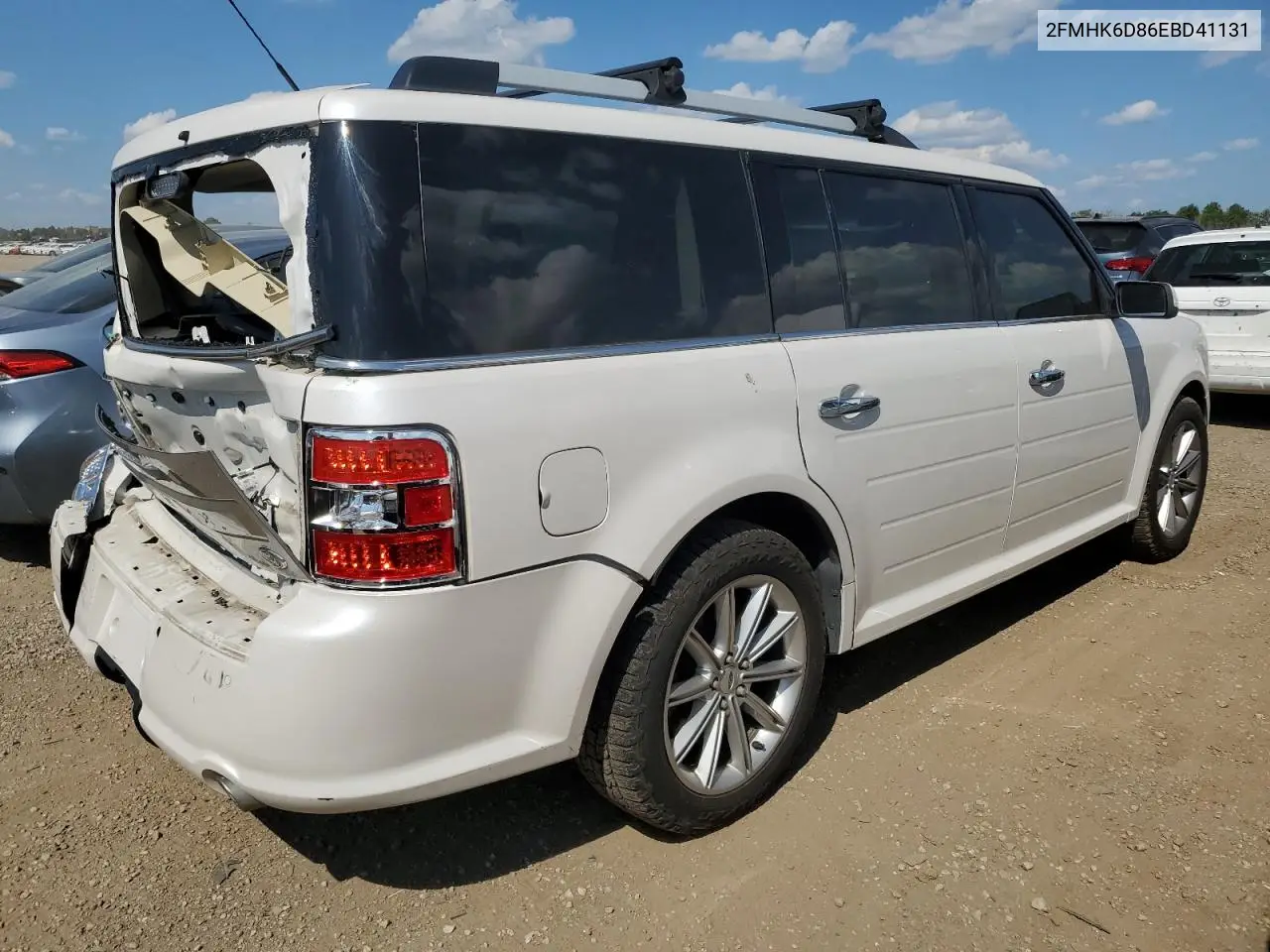 2014 Ford Flex Limited VIN: 2FMHK6D86EBD41131 Lot: 62918645