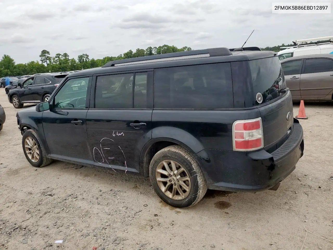 2014 Ford Flex Se VIN: 2FMGK5B86EBD12897 Lot: 64421345