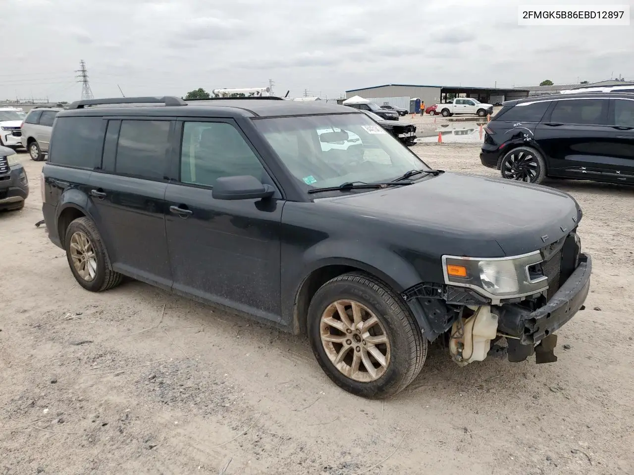 2014 Ford Flex Se VIN: 2FMGK5B86EBD12897 Lot: 64421345