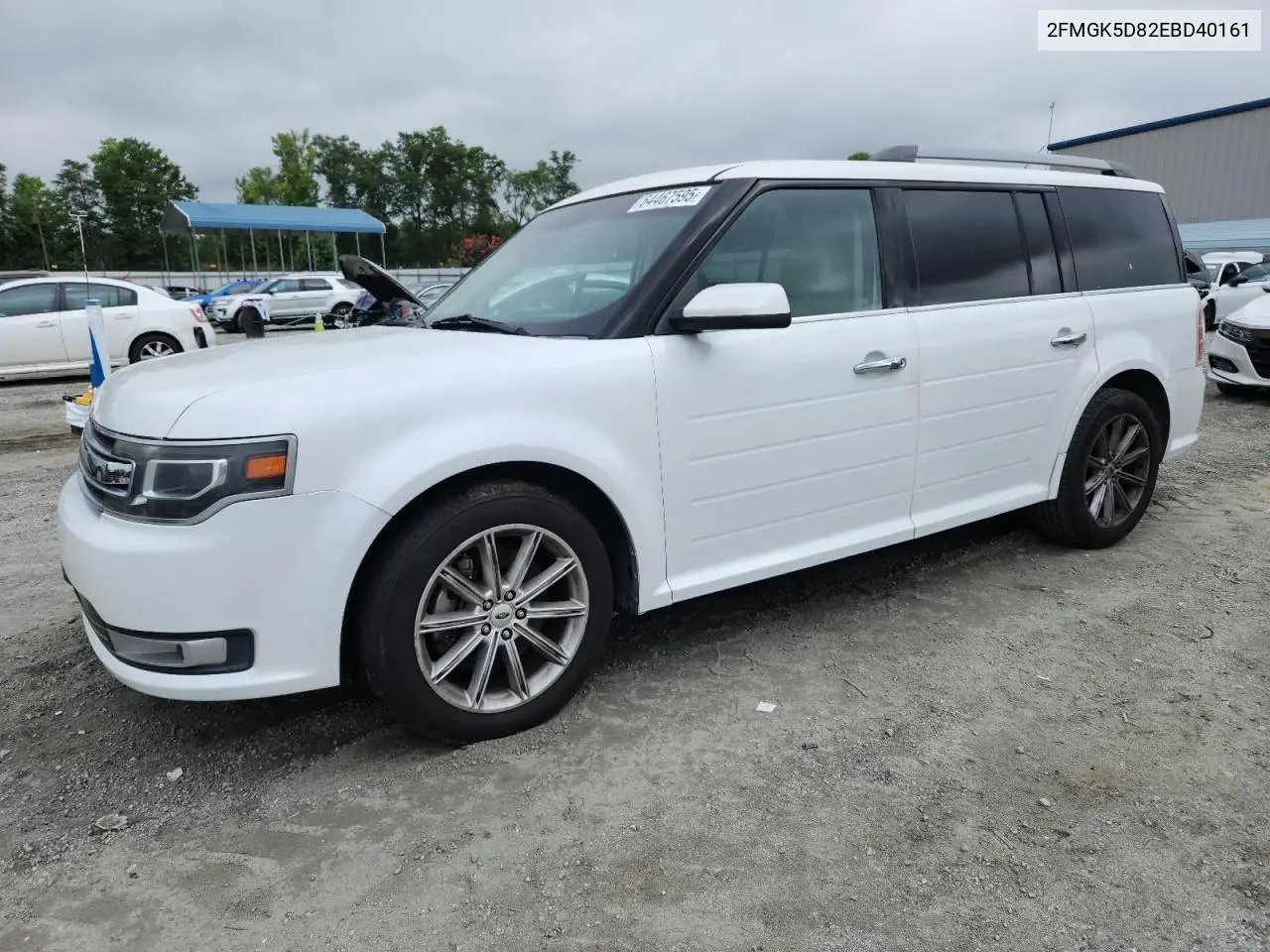 2014 Ford Flex Limited VIN: 2FMGK5D82EBD40161 Lot: 64467595