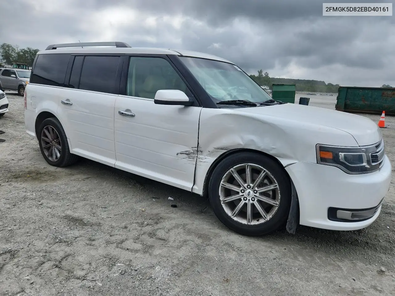 2014 Ford Flex Limited VIN: 2FMGK5D82EBD40161 Lot: 64467595