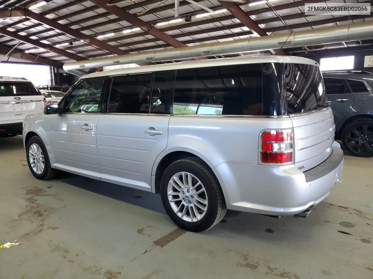 2014 Ford Flex Sel VIN: 2FMGK5C83EBD02066 Lot: 65143645