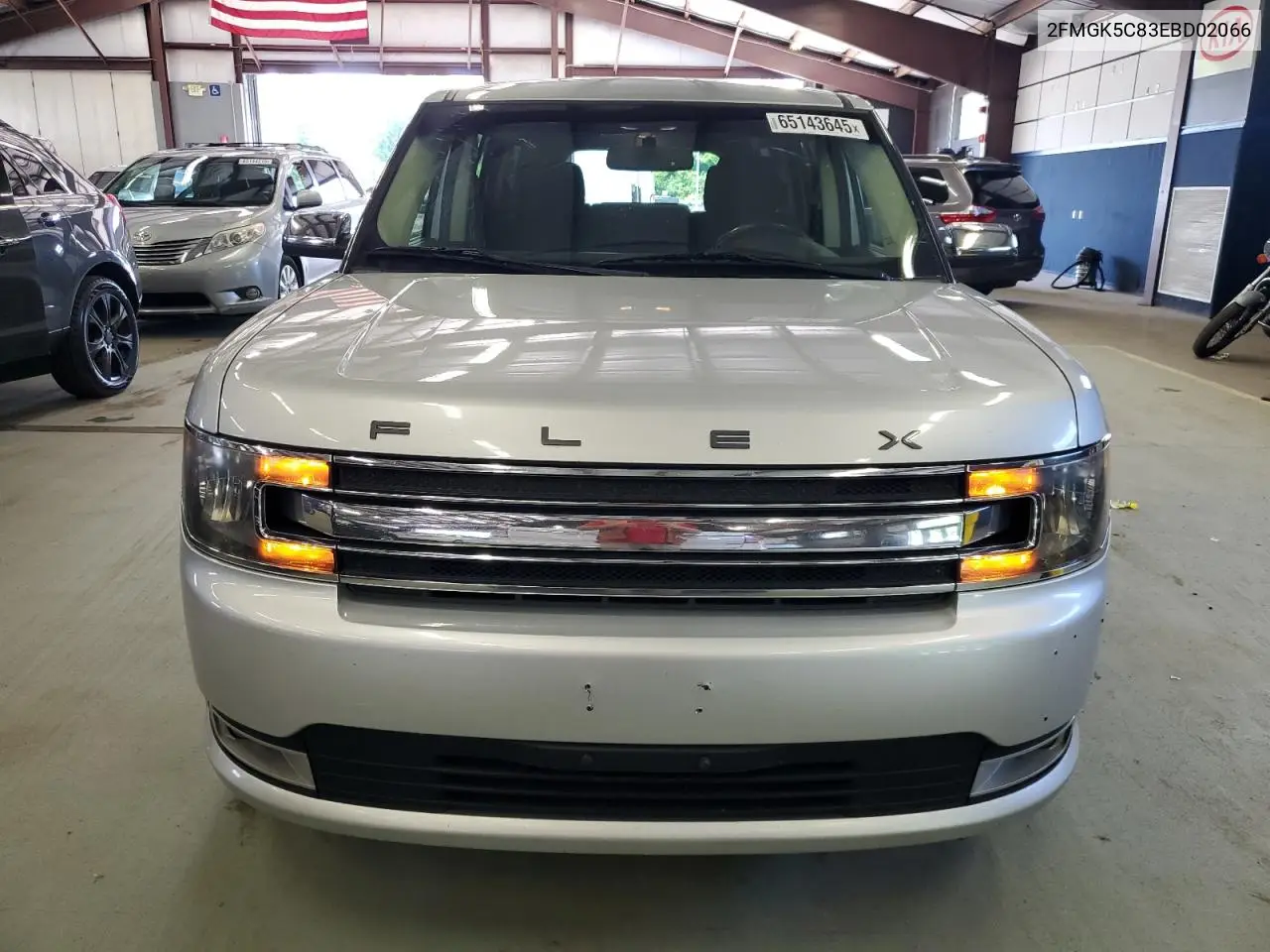 2014 Ford Flex Sel VIN: 2FMGK5C83EBD02066 Lot: 65143645