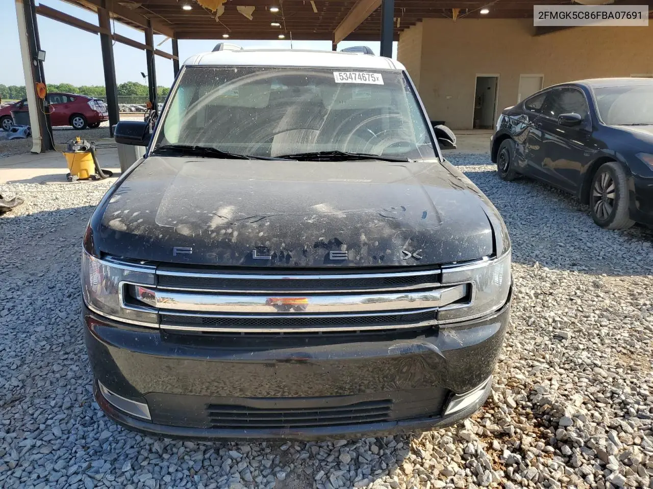 2015 Ford Flex Sel VIN: 2FMGK5C86FBA07691 Lot: 53474675