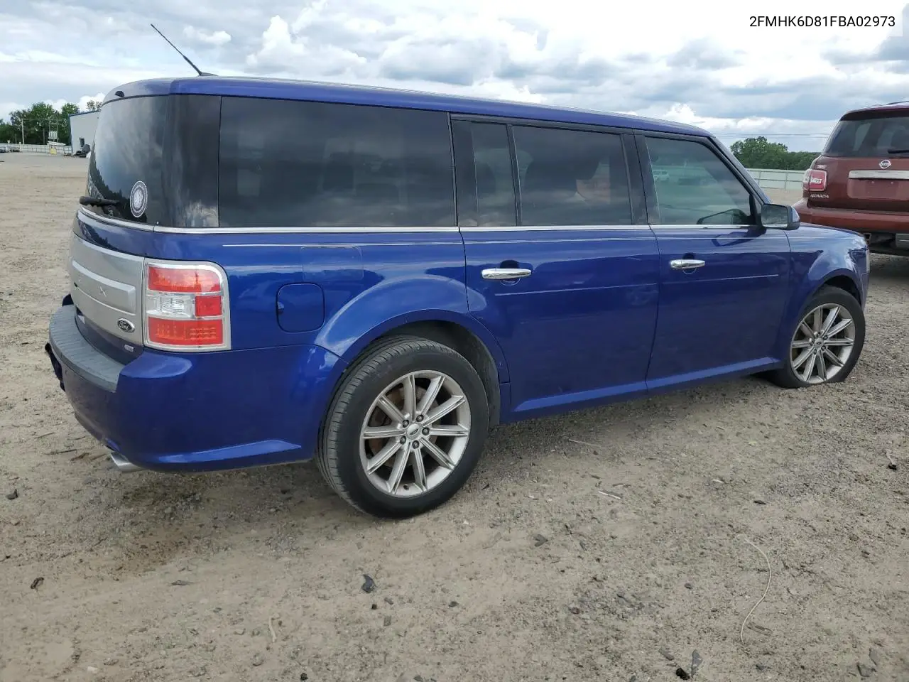 2015 Ford Flex Limited VIN: 2FMHK6D81FBA02973 Lot: 56587025