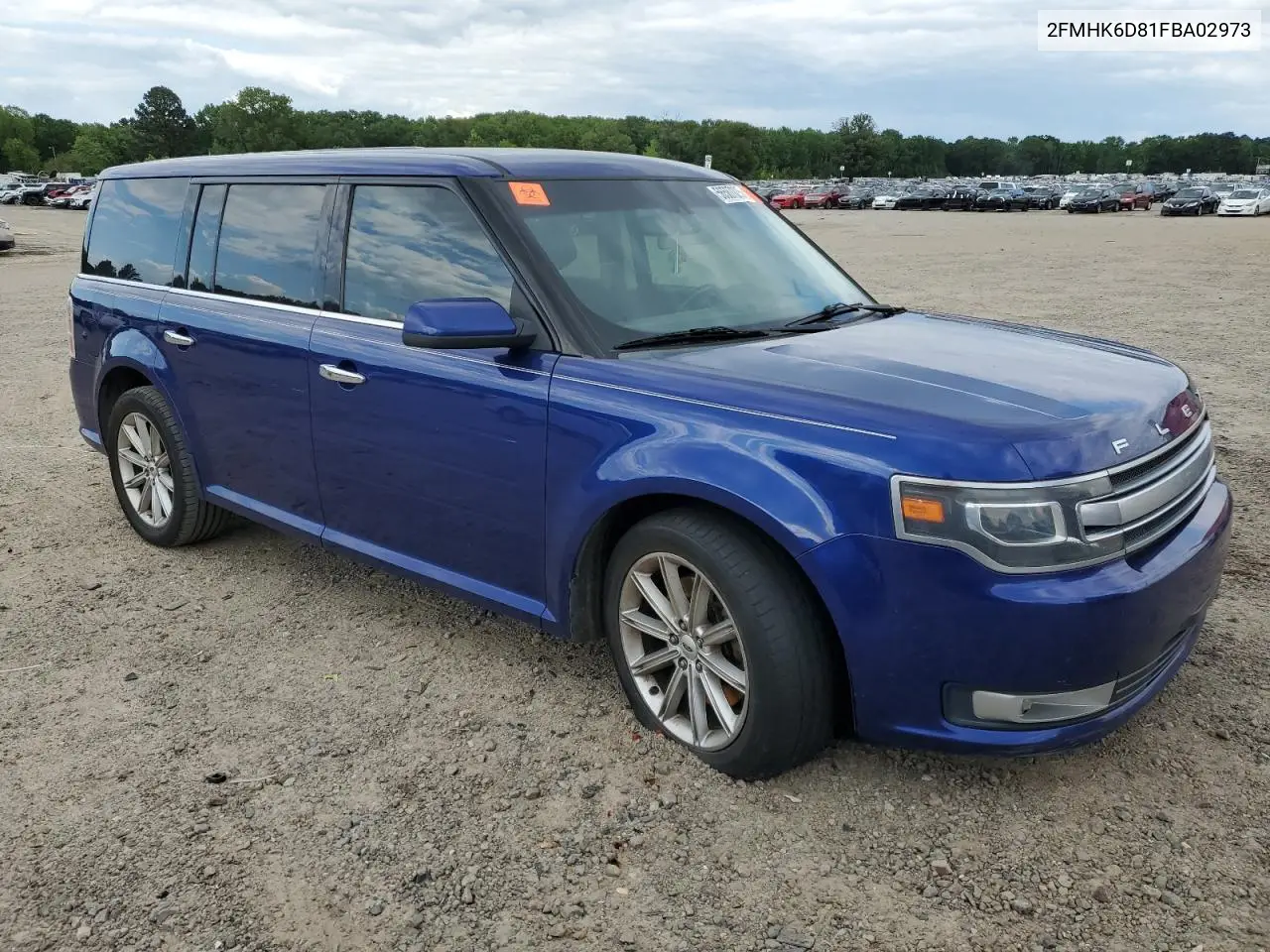 2015 Ford Flex Limited VIN: 2FMHK6D81FBA02973 Lot: 56587025