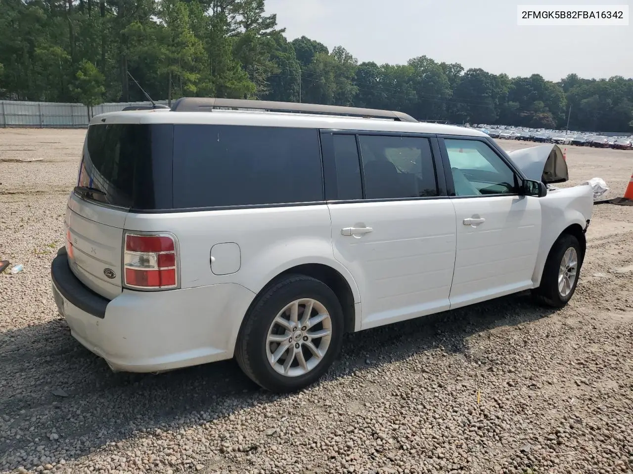 2015 Ford Flex Se VIN: 2FMGK5B82FBA16342 Lot: 61932715