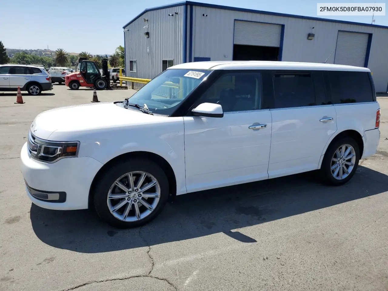 2015 Ford Flex Limited VIN: 2FMGK5D80FBA07930 Lot: 62191895