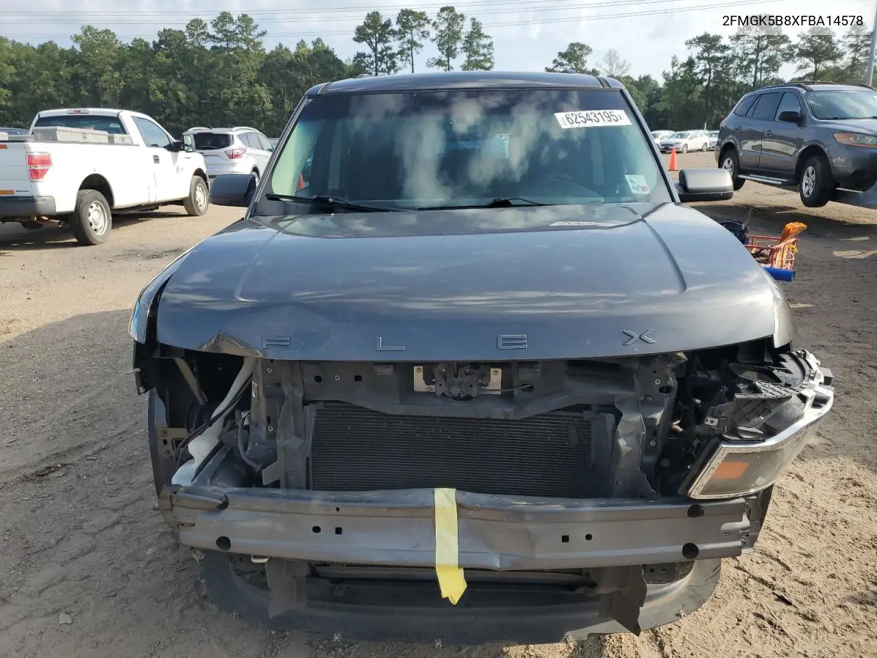 2015 Ford Flex Se VIN: 2FMGK5B8XFBA14578 Lot: 62543195