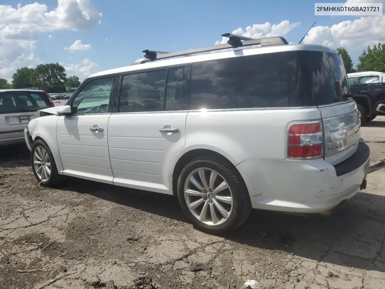 2016 Ford Flex Limited VIN: 2FMHK6DT6GBA21721 Lot: 61878715