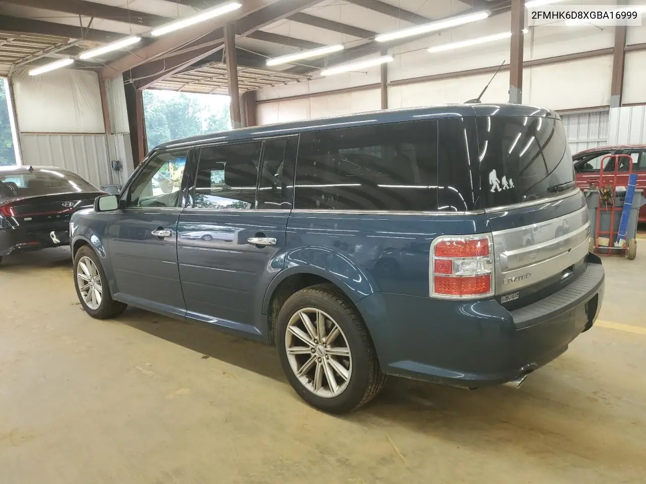 2016 Ford Flex Limited VIN: 2FMHK6D8XGBA16999 Lot: 62124815