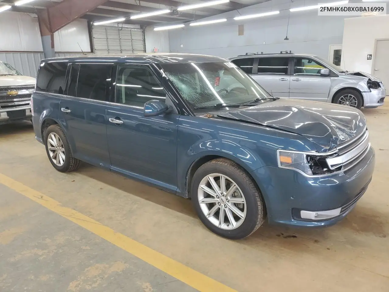 2016 Ford Flex Limited VIN: 2FMHK6D8XGBA16999 Lot: 62124815