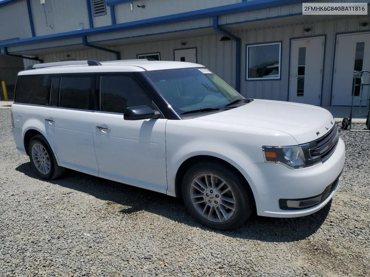 2016 Ford Flex Sel VIN: 2FMHK6C84GBA11816 Lot: 62731295
