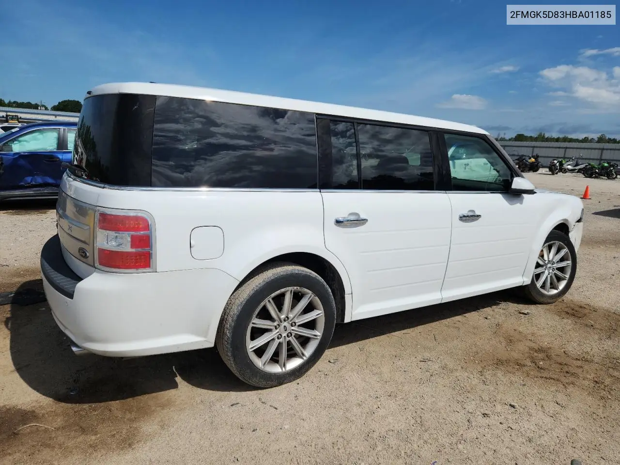 2017 Ford Flex Limited VIN: 2FMGK5D83HBA01185 Lot: 59954115