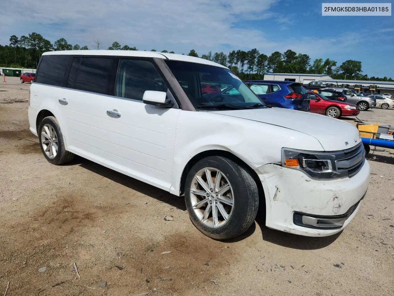 2017 Ford Flex Limited VIN: 2FMGK5D83HBA01185 Lot: 59954115