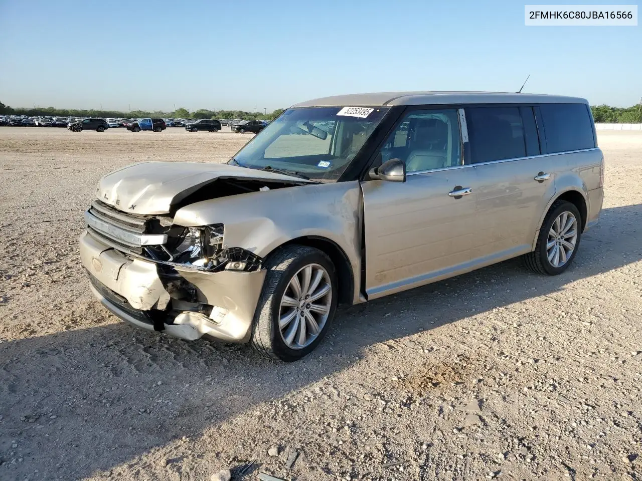 2018 Ford Flex Sel VIN: 2FMHK6C80JBA16566 Lot: 52253495
