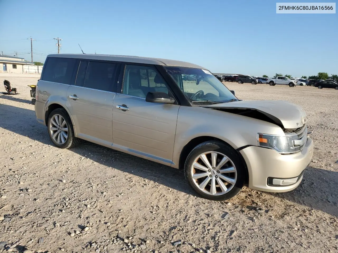 2018 Ford Flex Sel VIN: 2FMHK6C80JBA16566 Lot: 52253495