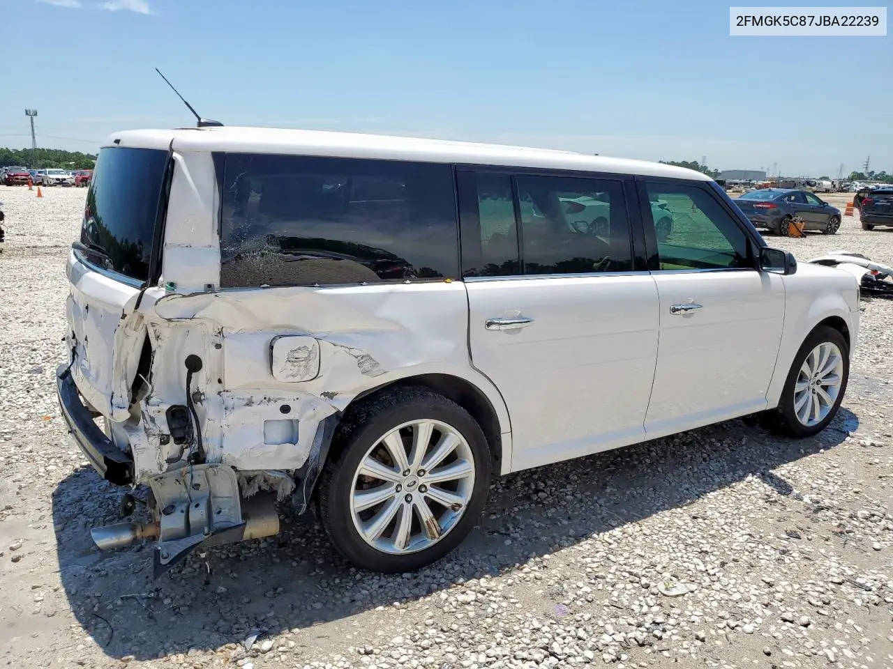 2018 Ford Flex Sel VIN: 2FMGK5C87JBA22239 Lot: 58258715