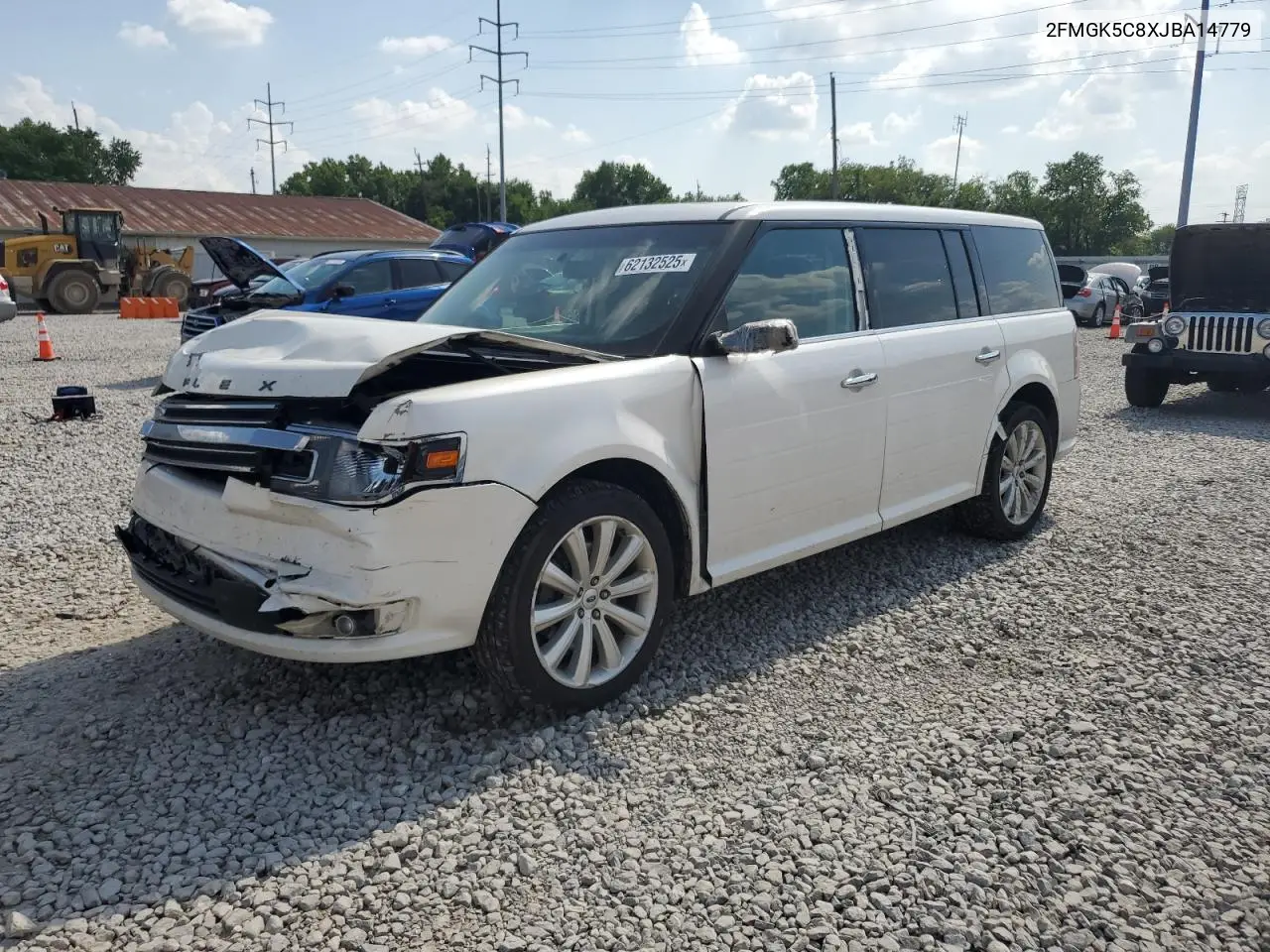 2018 Ford Flex Sel VIN: 2FMGK5C8XJBA14779 Lot: 62132525