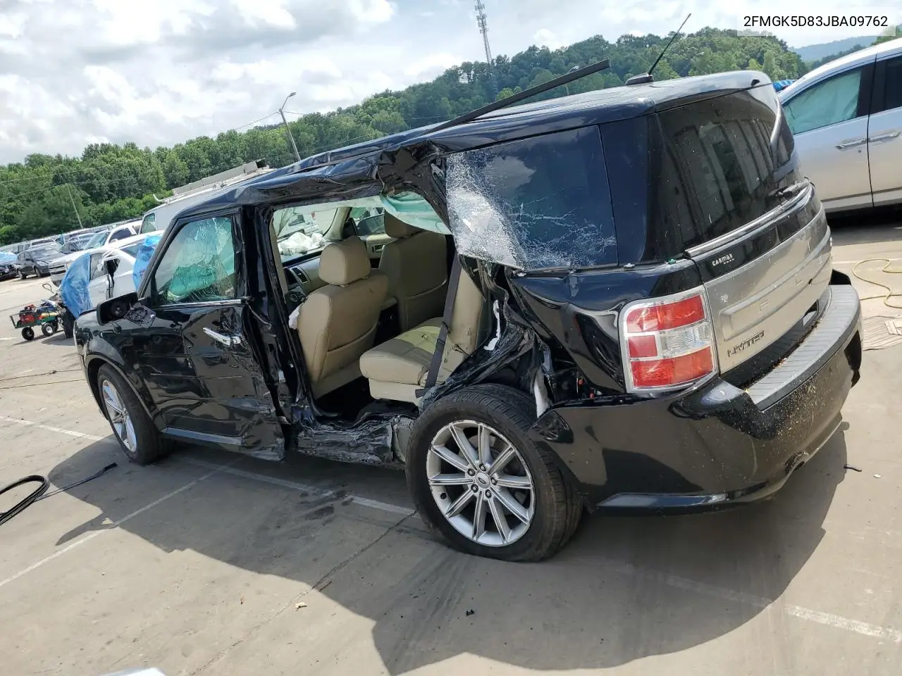 2018 Ford Flex Limited VIN: 2FMGK5D83JBA09762 Lot: 62576715