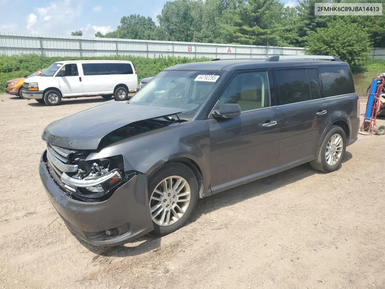 2018 Ford Flex Sel VIN: 2FMHK6C89JBA14413 Lot: 64792295