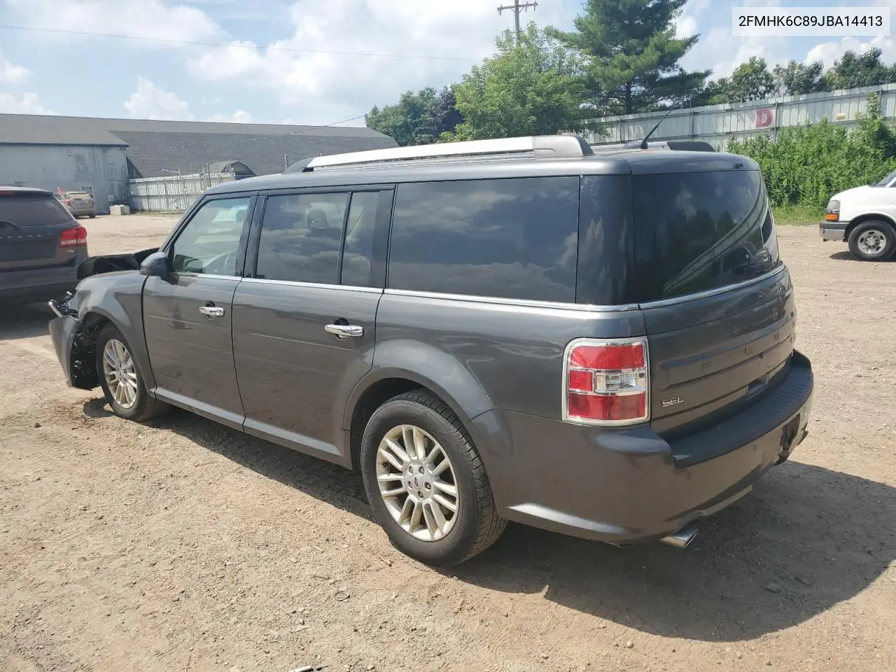 2018 Ford Flex Sel VIN: 2FMHK6C89JBA14413 Lot: 64792295