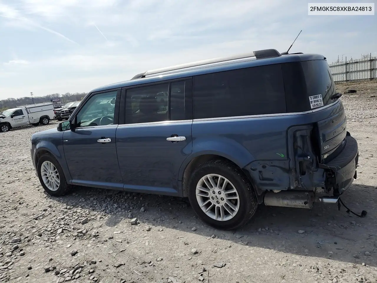 2019 Ford Flex Sel VIN: 2FMGK5C8XKBA24813 Lot: 51314005