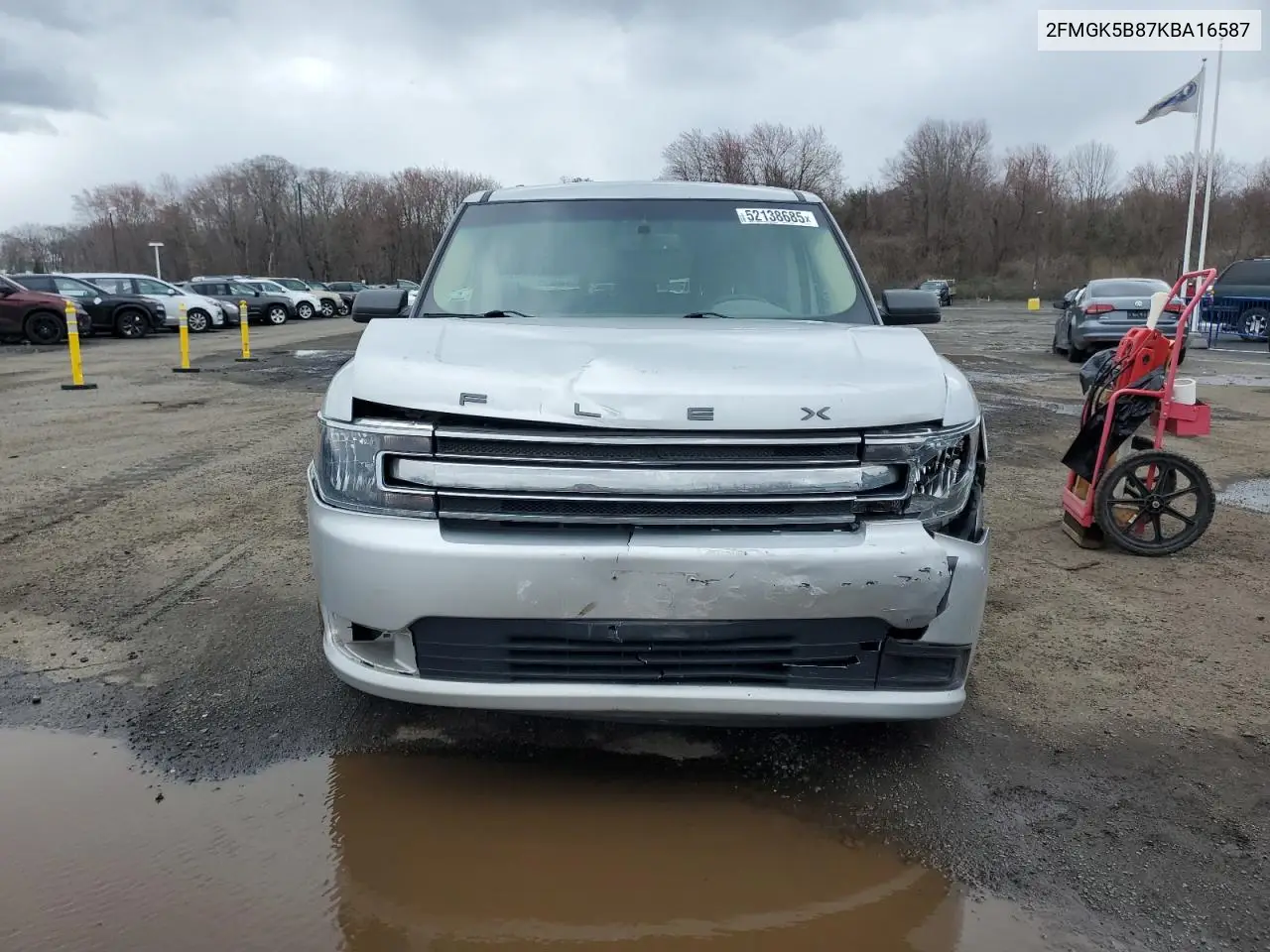 2019 Ford Flex Se VIN: 2FMGK5B87KBA16587 Lot: 52138685