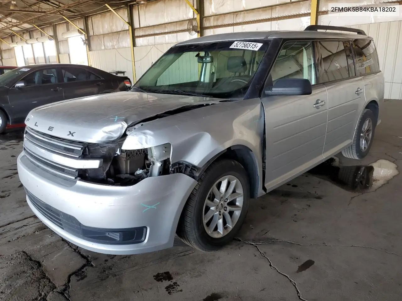2019 Ford Flex Se VIN: 2FMGK5B84KBA18202 Lot: 52756515