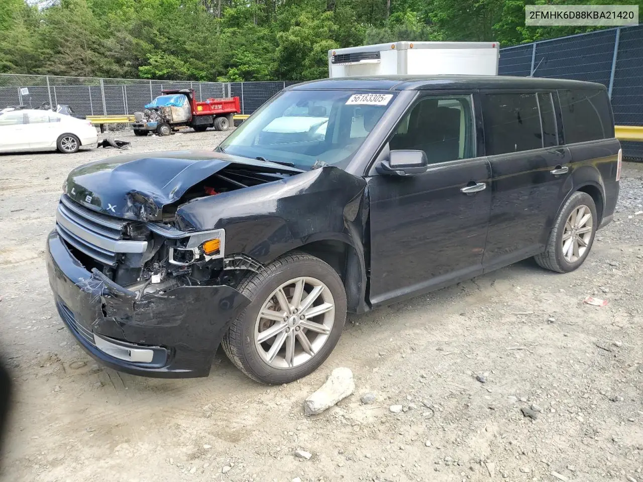 2019 Ford Flex Limited VIN: 2FMHK6D88KBA21420 Lot: 56183305