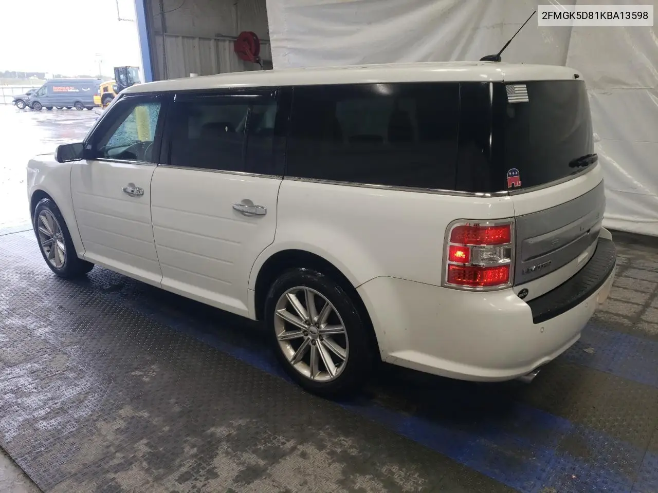 2019 Ford Flex Limited VIN: 2FMGK5D81KBA13598 Lot: 56383305