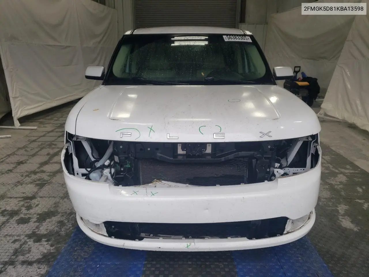 2019 Ford Flex Limited VIN: 2FMGK5D81KBA13598 Lot: 56383305
