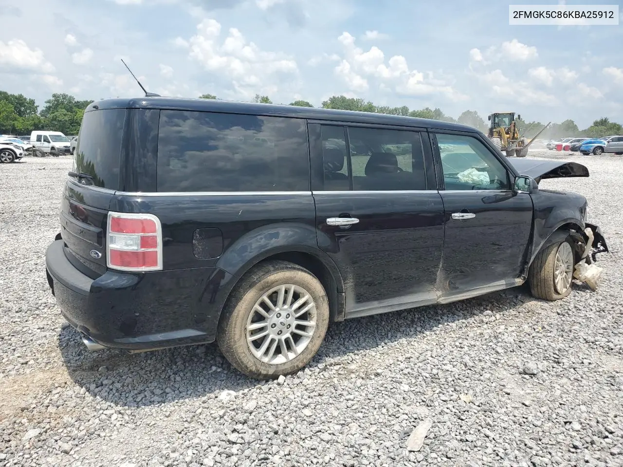 2019 Ford Flex Sel VIN: 2FMGK5C86KBA25912 Lot: 62185525