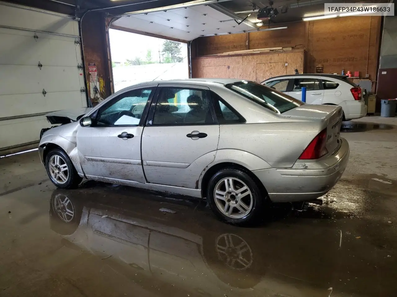 2003 Ford Focus Se VIN: 1FAFP34P43W186633 Lot: 56899065