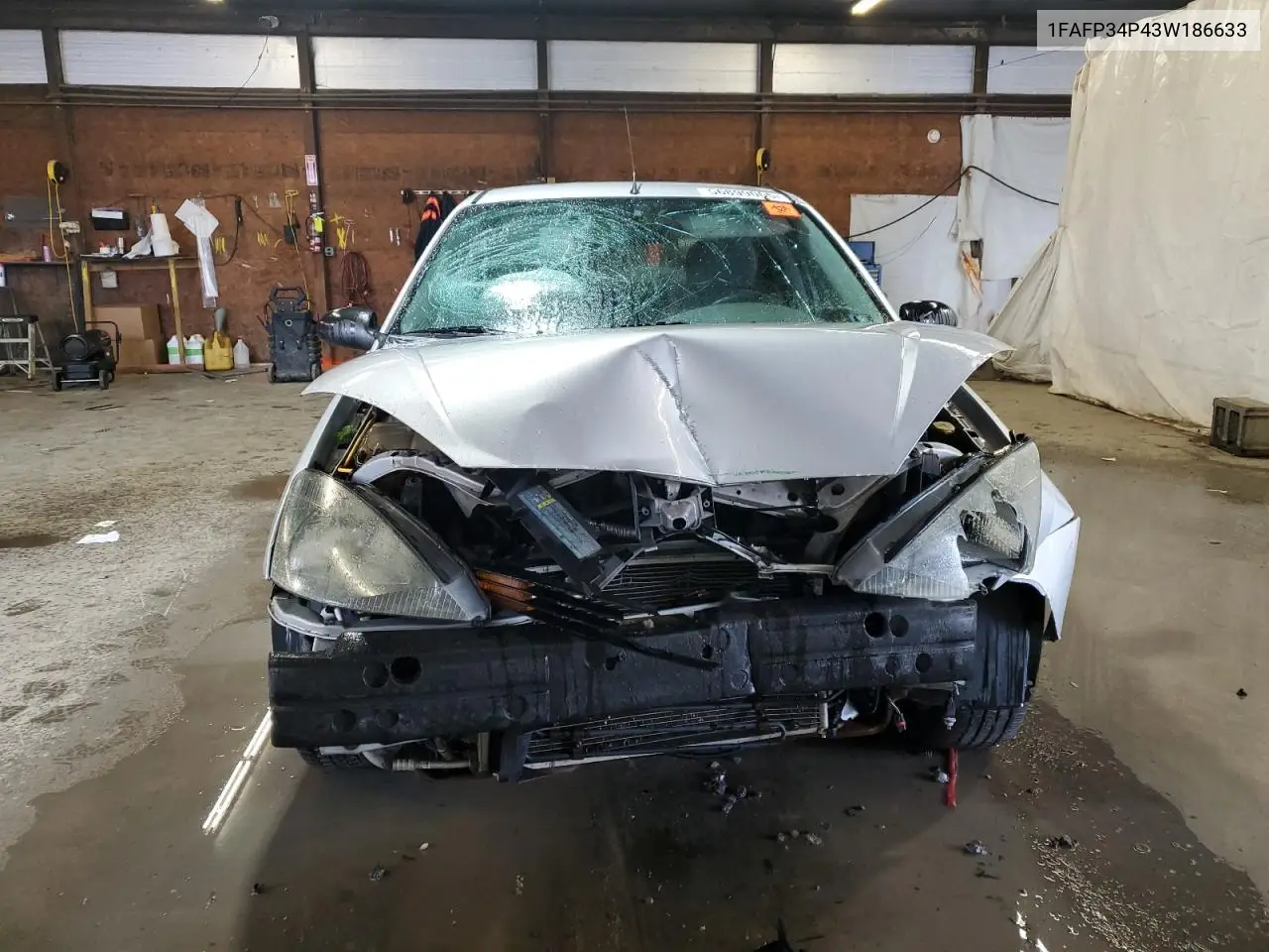 2003 Ford Focus Se VIN: 1FAFP34P43W186633 Lot: 56899065